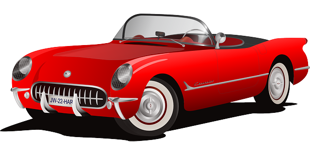 Car Red Cabriolet Sports Car Chevy  - OpenClipart-Vectors / Pixabay